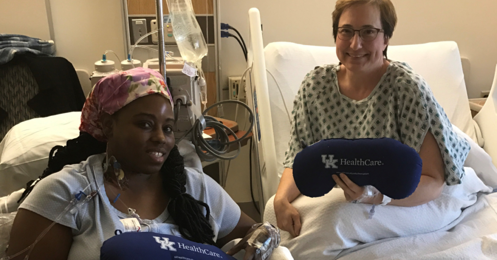 Mary Alice and Dashonda at hospital