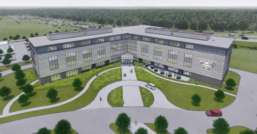 Rendering of GCN New Campus